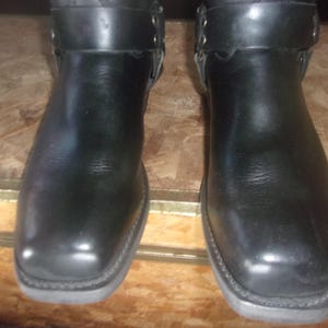 CHIPPEWA / INDIAN Harness Motorcycle Boots USA Made Vibram Soles (Mens 10) image 9