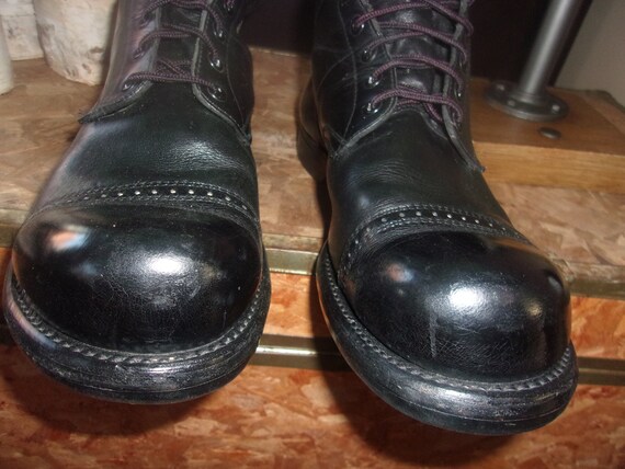 Vintage Corcoron Boots EMT FIREFIGHTER POLICE Boo… - image 2