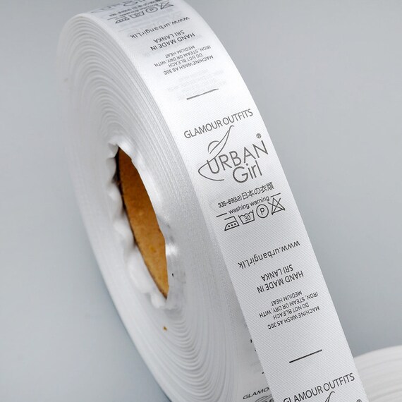 Iron On Labels - The Ribbon Print Company