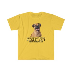 Camisa de humor para TDAH zoneada, camisetas de conscientização de TDAH, camiseta, adultos com TDAH, TDAH desatento é minha camisa de superpotência, camiseta engraçada de TDAH imagem 4