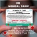 IIH Awareness Medical Alert Card, Iih Warrior, Iih Ribbon, Idiopathic ...