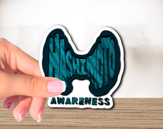 Hashimoto’s Sticker, Hashimoto’s Disease Awareness Stickers, Hashimotos ...