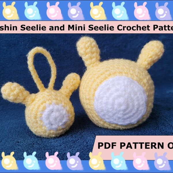 Genshin Seelie and Mini Seelie Amigurumi Crochet Pattern PDF File