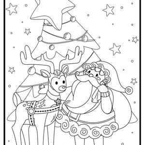 Kids Christmas Coloring Book .PDF image 2