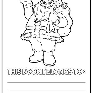 Kinder Weihnachts Malbuch. PDF Bild 3