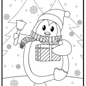 Kids Christmas Coloring Book .PDF image 1