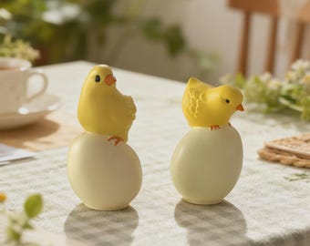 Silicone Mold chick, standing egg chick, chicken, 3d chicken, spring decoration, Easter decoration, casting mold chick, resin mold