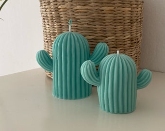 Moules de bougies en silicone de cactus mignons pour moule d’injection de savon de bougie parfumée parfumée de savon de décoration intérieure d’artisanat de fabrication d’outils