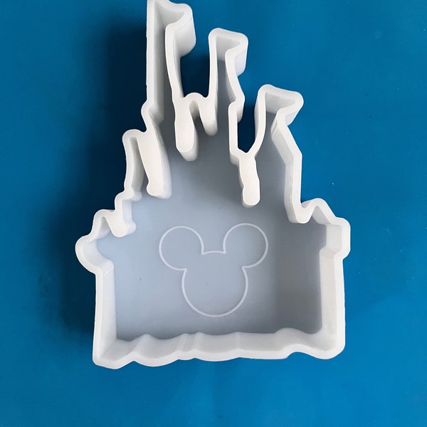 Castle Car Freshie Mold - mickey  Silicone Epoxy Resin Molds - Silicone Molds For Aroma Beads - Candle Molds - Soap Mold