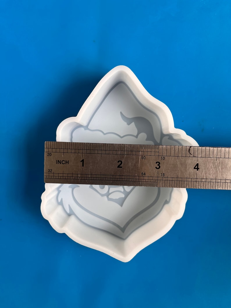 Grinch Car Freshie Moldmr.grinch Silicone Epoxy Resin Molds Etsy Canada