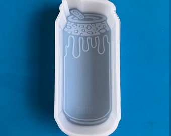 Dripping Can Car Freshie Mold - SODA CAN Silicone Freshie Molds - Silicone Molds Baking Oven Safe Aroma Beads - Candle Soap Epoxy Resin Mold