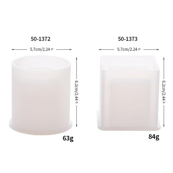 Hazrcvr Moule Resine Epoxy Bougeoir 1 Pièce Moules Pour Bougeoirs Moule Silicone Bougeoir Moule Silicone Bougie Bougeoir En Ciment Moule En Résine Moule Pour Resine Epoxy
