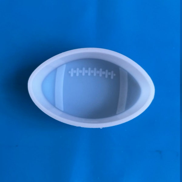 FOOTBALL Car Freshie Mold -RUGBY Moldes de resina epoxi de silicona - Moldes de silicona para cuentas de aroma - Moldes de velas - Molde de jabón - Moldes de arcilla