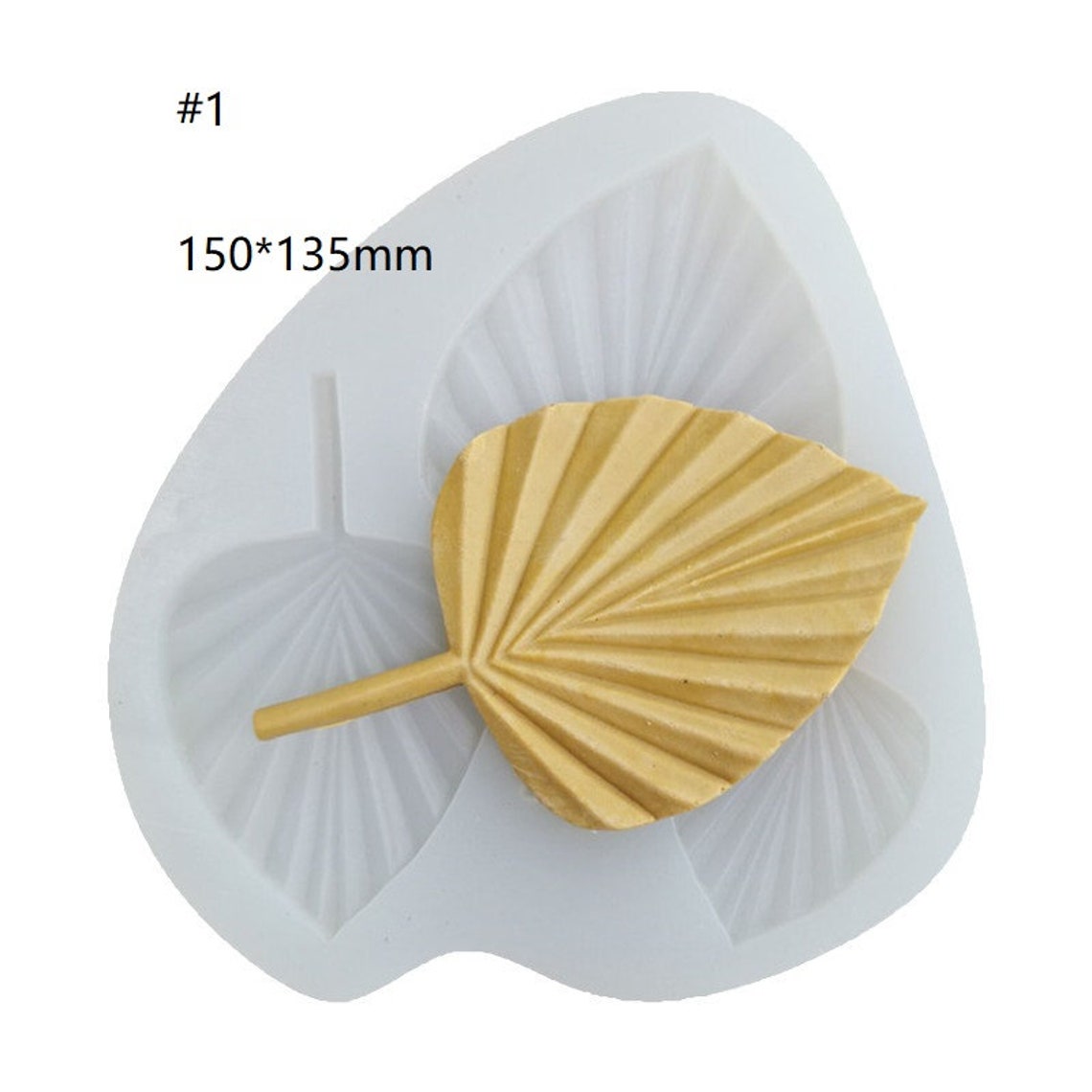 Palm Leaf Silicone Mold Fondant Mold Gum Paste Mold Etsy