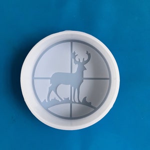 Deer Hunting Car Freshie Mold - deer antler Silicone Epoxy Resin Molds - Silicone Molds For Aroma Beads - Candle Molds - Soap Mold Christmas