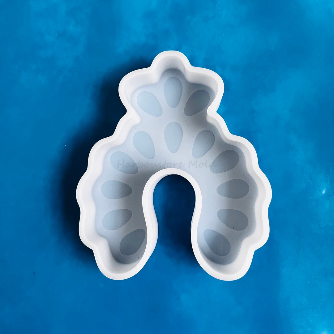 Squash Blossom Car Freshie Mold Flower Silicone Epoxy Resin Molds us