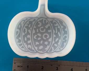 Pumpkin Mold Car Freshie Mold - leopard pumpkin - Silicone Epoxy Resin Molds - Silicone Molds For Aroma Beads - Candle Molds - Soap Mold