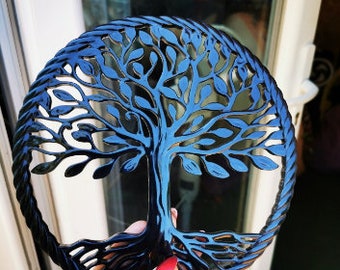 Tree of Life moule pour décoration murale Cristal Epoxy Résine Moule Mur Suspendu Silicone Moule DIY Craft Casting Tool