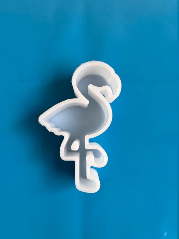 Flamingo Car Freshie Mold - Bird Silicone Epoxy Resin Molds - Silicone Molds For Aroma Beads - Candle Molds - Soap Mold - Clay Molds