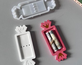 Silicone Mold, Chocolate bar, Candy Bar, Cash Holder, Money holder, Casting Mold 2026, pig, ornament, hanging ornament, crafting molds