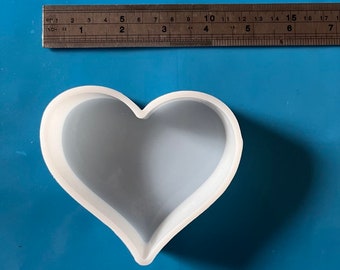 Blank love Car Freshie Mold -  heart Silicone Epoxy Resin Molds - Silicone Molds For Aroma Beads - Candle Molds - Soap Mold - Clay Molds