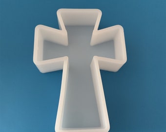 Cross Car Freshie Mold - Silicone Epoxy Resin Molds - Silicone Molds For Aroma Beads - Candle Molds - Soap Mold