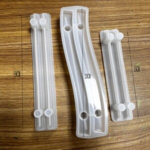 Large Tray Silicone Mold Polygon Crystal Epoxy Resin Casting Molds DIY Handmade Craft Clay Mould Tool handle Table Decoration Supplies image 7