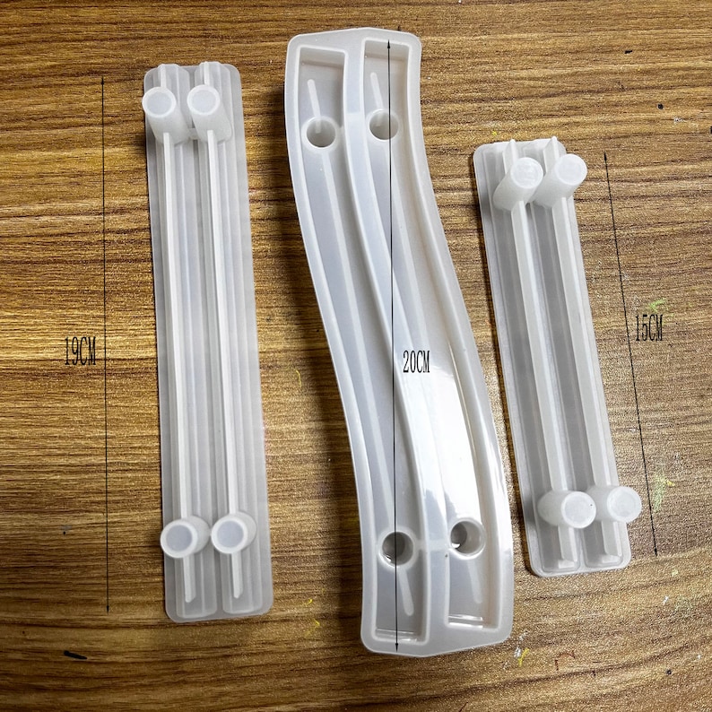Large Tray Silicone Mold Polygon Crystal Epoxy Resin Casting Molds DIY Handmade Craft Clay Mould Tool handle Table Decoration Supplies image 7