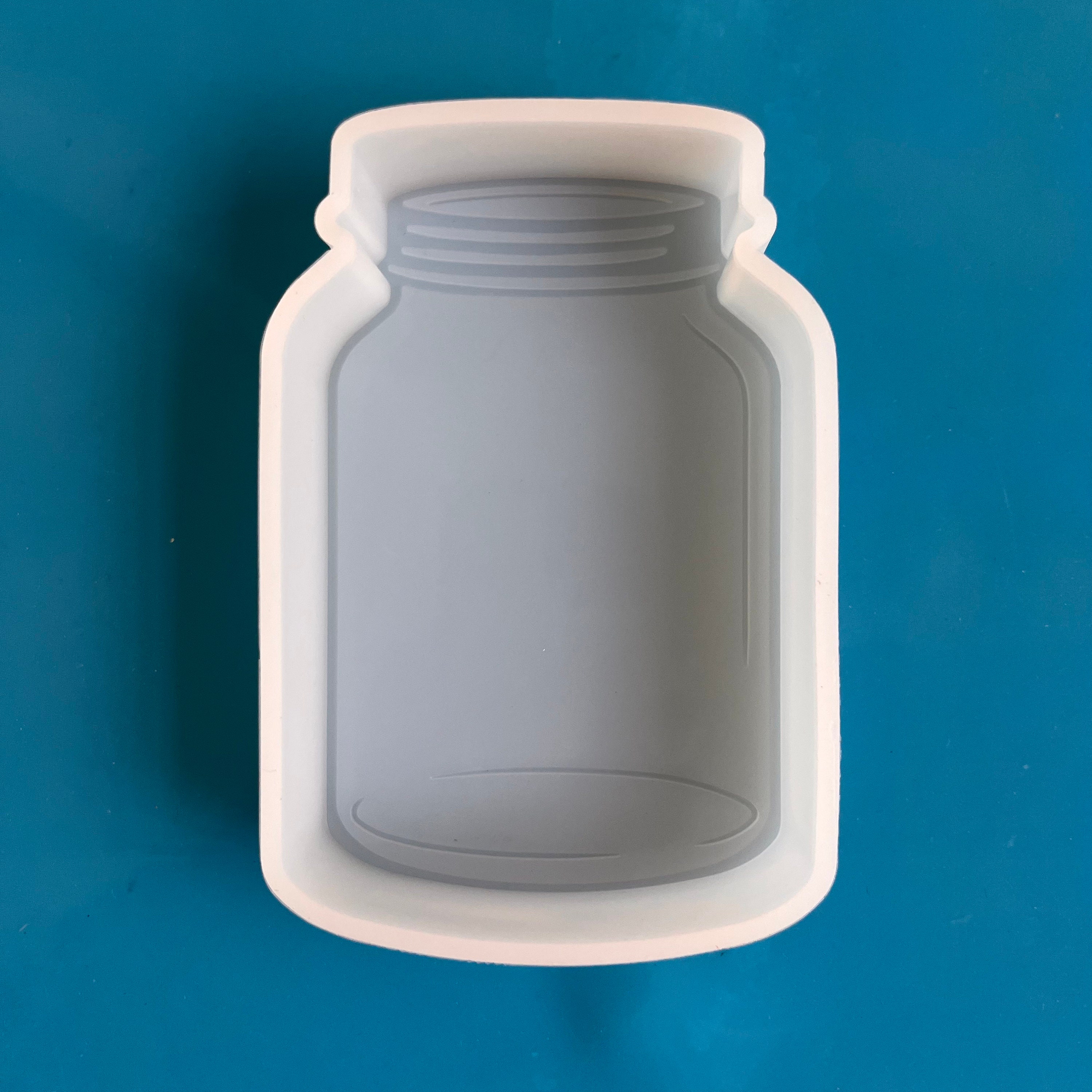 Round Small Jar Resin Mold – IntoResin