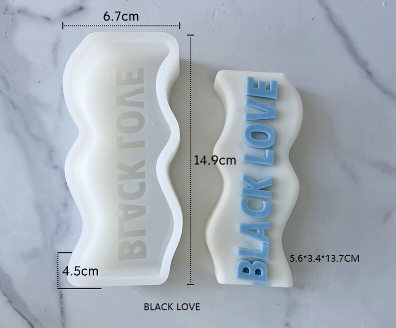 Letter Candle Mold Slang Word Letters Swear Words Strip Etsy