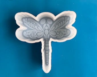 Dragonfly Car Freshie Mold - Silicone Epoxy Resin Molds - Silicone Molds For Aroma Beads - Candle Molds - Soap Mold - Clay Molds