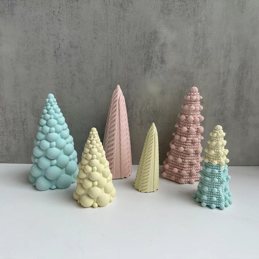 DIY Christmas Tree Mold Christmas Snowman Candle Mold - Etsy
