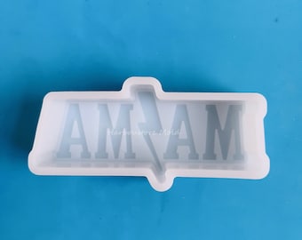 MAMA Mold Car Freshie Mold -Mom silicone Epoxy Resin Molds - Silicone Molds For Aroma Beads - Candle Molds - Soap Mold