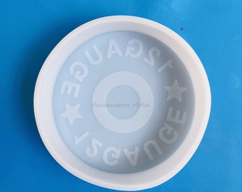 2 SIZE 12 gauge Car Freshie Mold - Silicone Epoxy Resin Molds - Silicone Molds For Aroma Beads - Candle Molds - Soap Mold - Clay Molds
