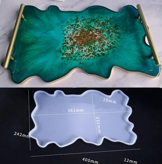 LET'S RESIN Resin Molds,silicone Tray Molds,large Rolling Tray