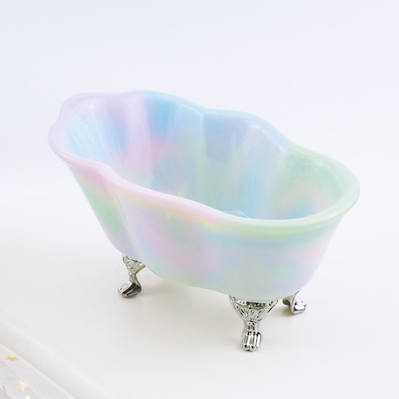 Moule En Silicone Pour Porte-savon Forme Baignoire – Réutilisable, Antiadhésif, 15x6,8x6,3 Cm, DIY Résine époxy - 8