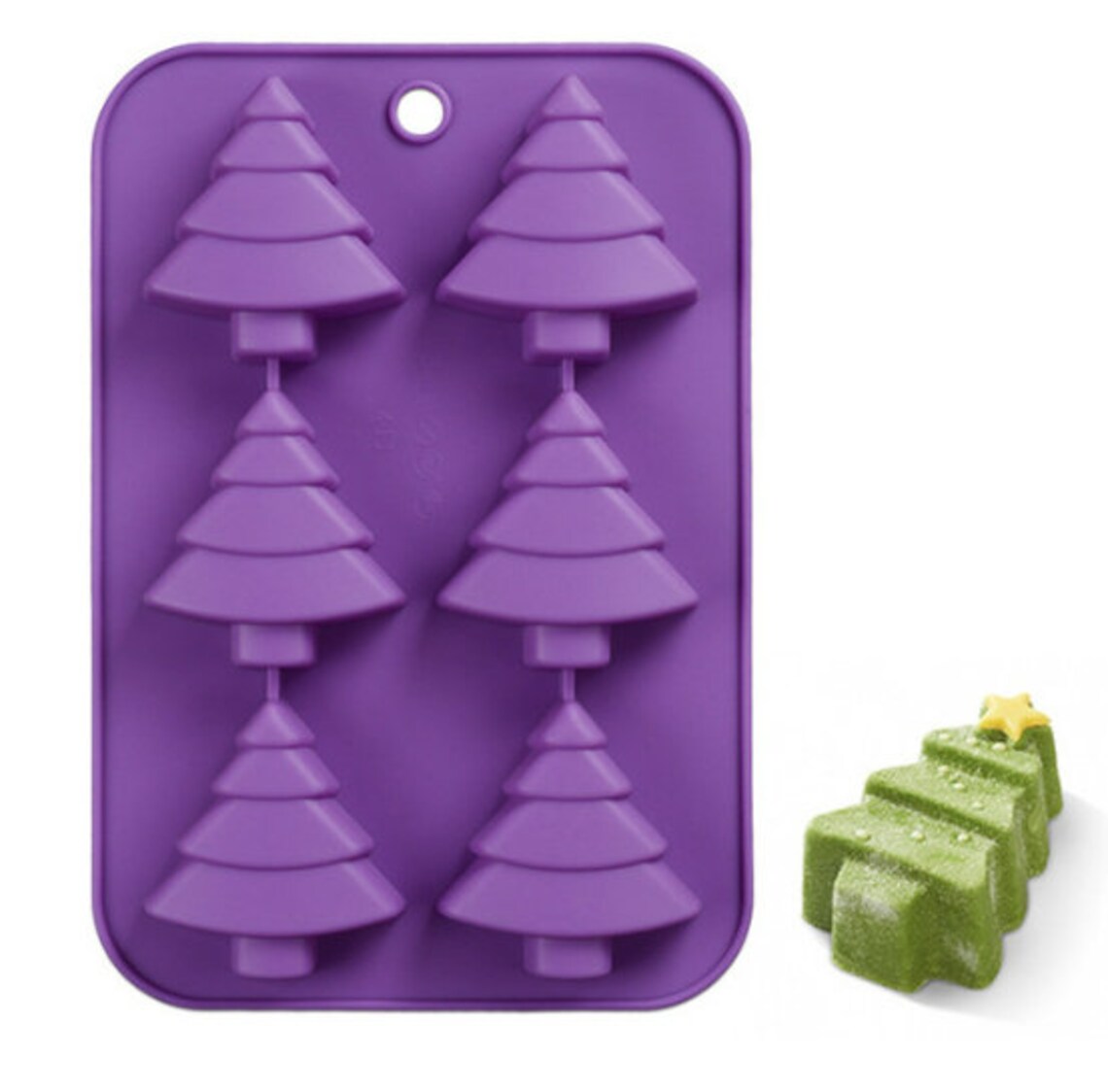 Christmas Tree Molds for Concrete Making Home Decor Molds Cake Etsy