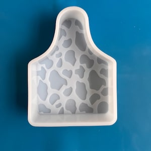 KuhAnhänger mit Leopardenform Auto Freshie Mold - Silikon EpoxidharzFormen - Silikonformen für Aromaperlen - Kerzenformen - Seifenform