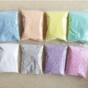 Foam Balls for Slime (1 Pack) Super Colorful, Crunchy Texture & Fun Add-ins!