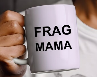 Frag MAMA Tasse mit Spruch | Geschenk zum Muttertag Geburtstag Valentinstag Weihnachten Ostern 330 ml - 5001