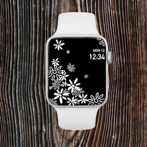 FLOREALE, Tarassaco, Quadrante, Quadrante, Apple Watch, Smartwatch, Blocco schermo attivo