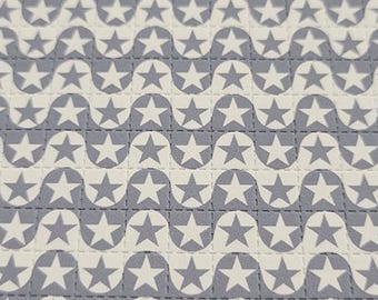 Arte Blotter com Estrelas e Listras - Impressão Artística com LSD Sem Ácido