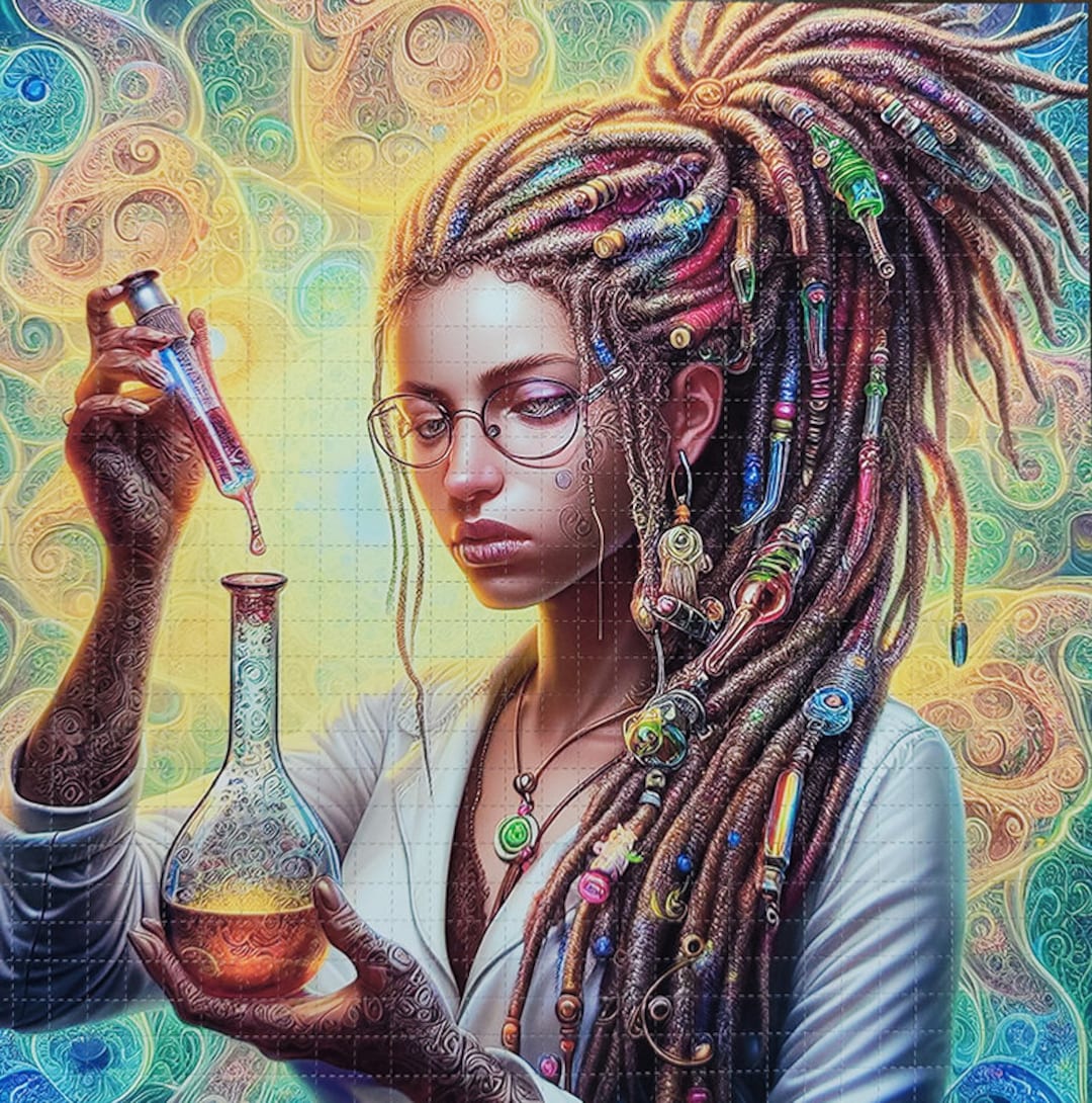 Dilution Blotter Art - Acid Free LSD Art Print - Etsy