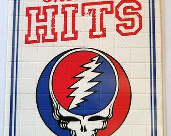 Cartas colecionáveis de Greatest Hits da Blotter Art - Stealie - Blotter Art - Impressão artística com LSD sem ácido