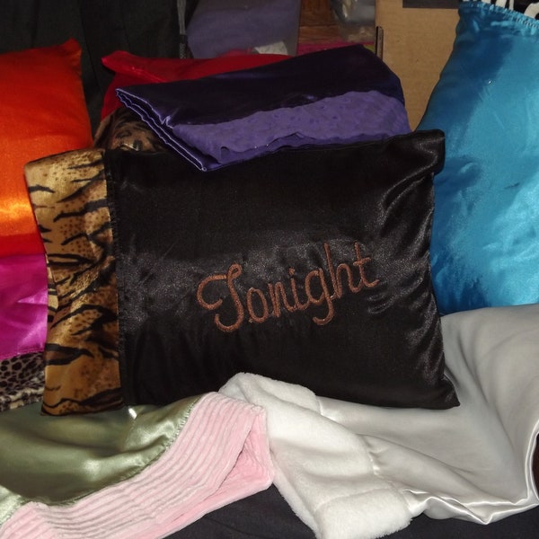 Satin Pillow Case Etsy