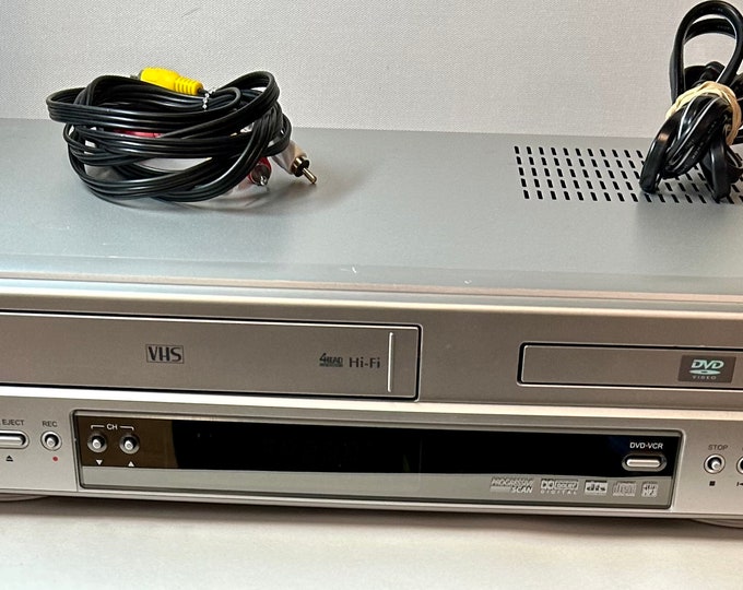 Go Video DV2150 Dvd/vcr Combo Dvd Player VCR Tested NO Etsy