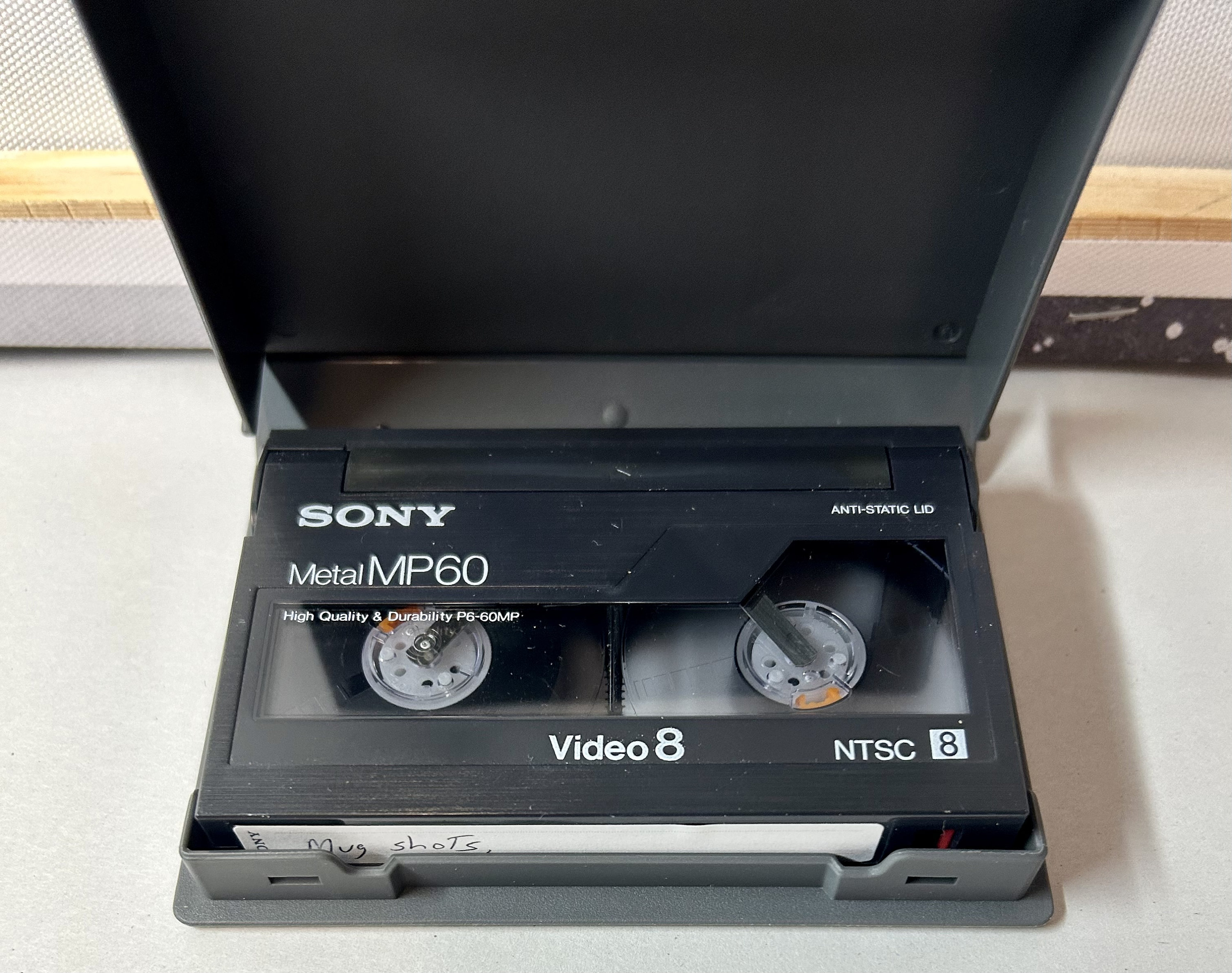 maxell GX Metal 8ミリ P6-60 と Sony MP ビデオ