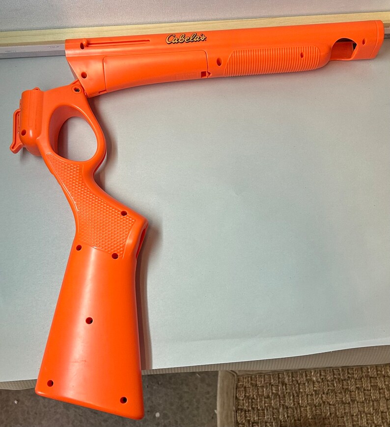 Cabelas Activision Orange Shotgun Gun Rifle for Nintendo Wii Etsy