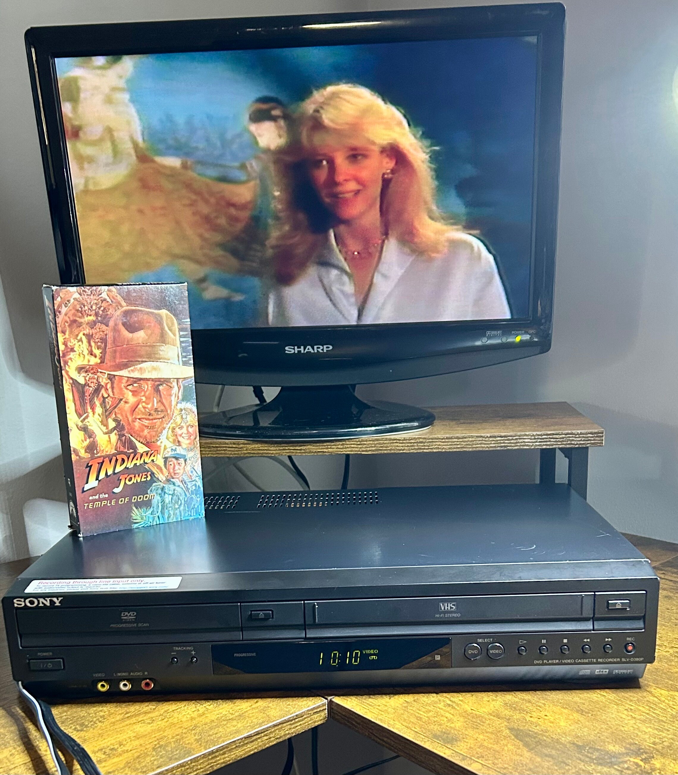 Magnétoscope Sony SLV-375B – Lecteur VHS D'occasion, Fonctionnel, Look Rétro