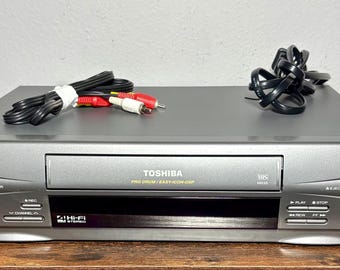 Toshiba VCR Video Cassette Recorder M-635 VHS Player Tested & Working
